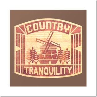 COUNTRY TRANQUILITY (Ver.2) Posters and Art